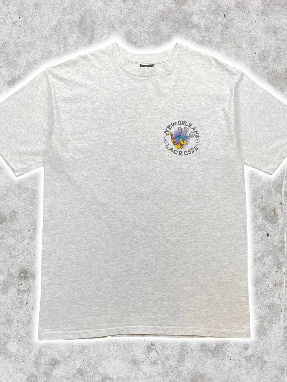 90's Single Stitch STX New Orleans Lacrosse Graphic T-Shirt
